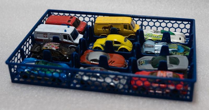 Einsatz/Korb für Hotwheels/Machtbox Koffer/Box – Insert/basket for Hotwheels/Matchbox Case/Box