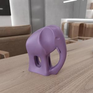 3D Elephant Decor with 3D Stl Files and Gifts for Him & Toys for Toddlers, Elephant Gift, 3D Printing, Toys for Babies, 3D Printed Decor