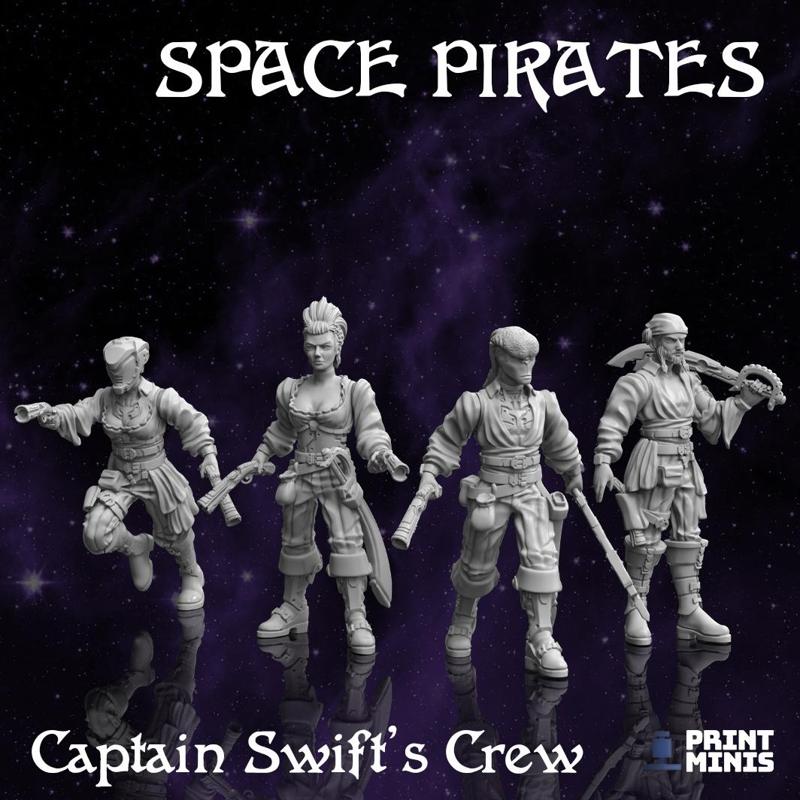 Modular Swift Pirate Crew – Space Pirates Collection