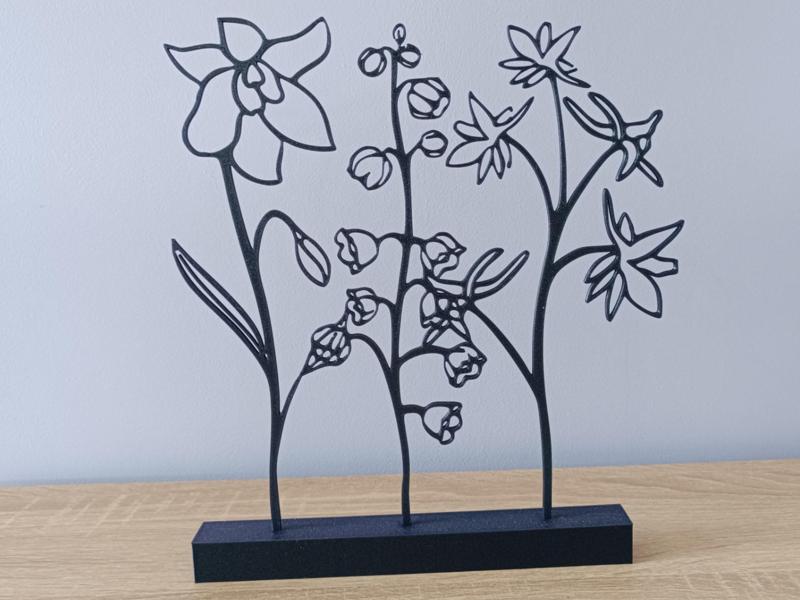 Standing flowers
