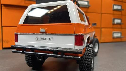 FMS K5 Blazer Bumpers and Roofbasket Lamps