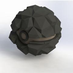 Golem Pokeball 3D Printing Model