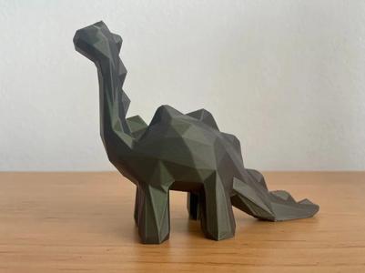 Cute Low Poly Dino Toy