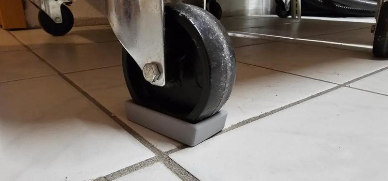 Rollenstopper 75 mm (flache Lauffläche) / Wheel Blocker 75 mm (Flat Surface)