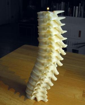 Spine Candle Holder