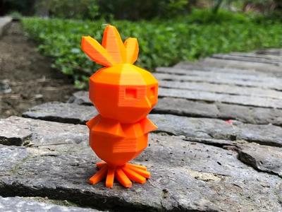 Low Poly Torchic