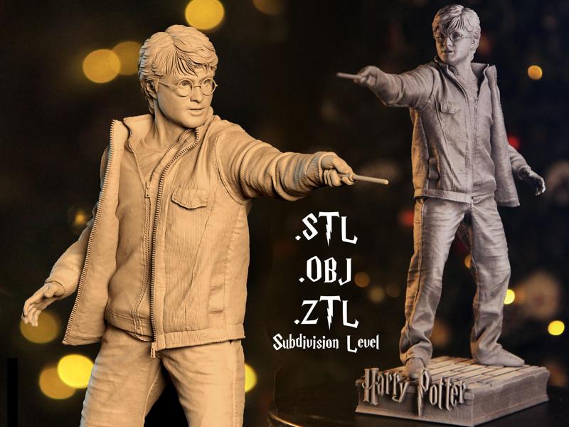 Harry Potter Print Ready 3D Model