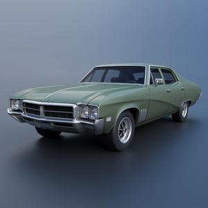 Buick Skylark 4 Door Sedan 1969
