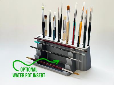 Paint Brush Rack