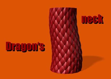 Dragon’s neck vase