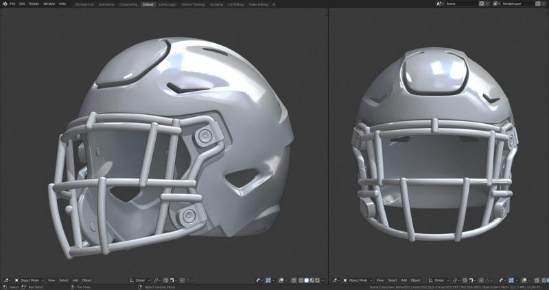 Football Helmet