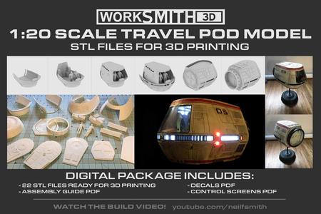 Star Trek TravelPod model kit