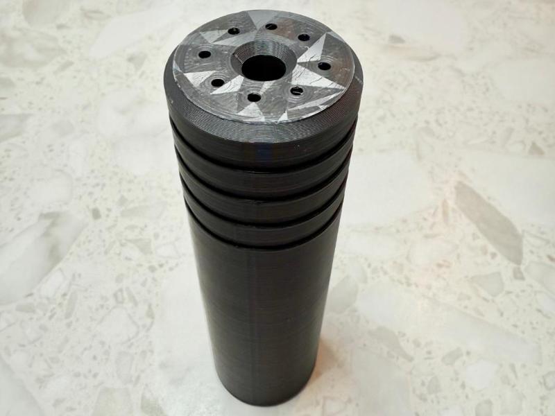 Airsoft/Air rifle 1/2″ UNF Suppressor, The Shorty