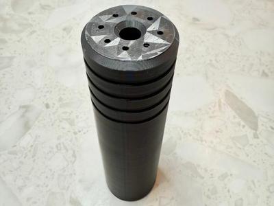 Airsoft/Air rifle 1/2″ UNF Suppressor, The Shorty