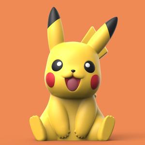 Pikachu (Easy Print No Supports)