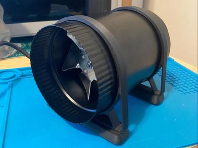 4″(101.6mm) Diameter Inline Duct fan Support