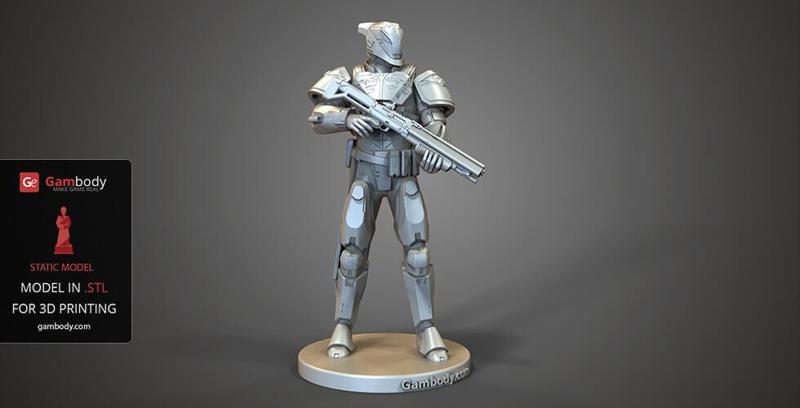 Lord Saladin 3D Printing Figurine | Static