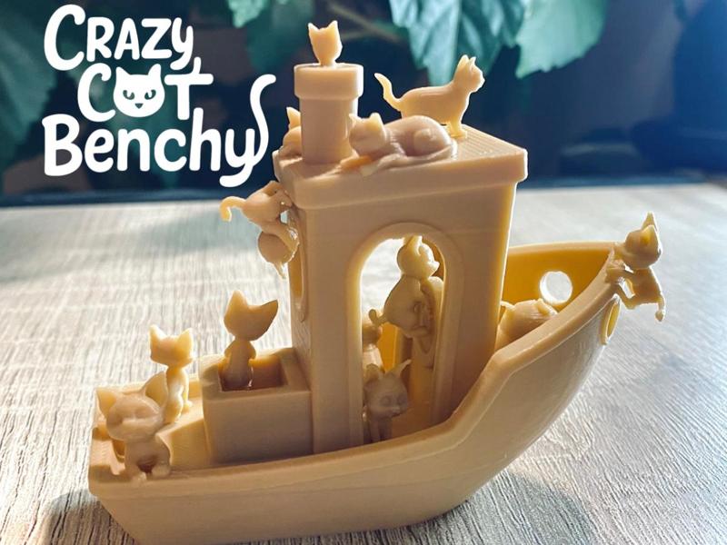 Crazy Cat Benchy