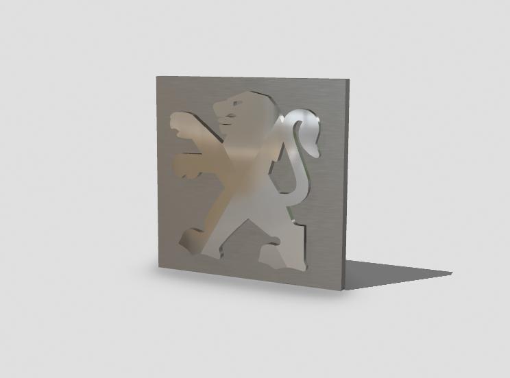 Logo Peugeot pour Clé de Voiture