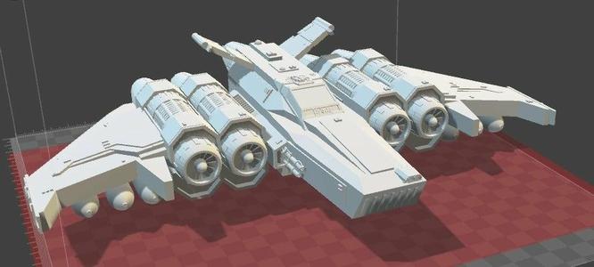Raptyr Class Bomber (30k/40k Proxy)