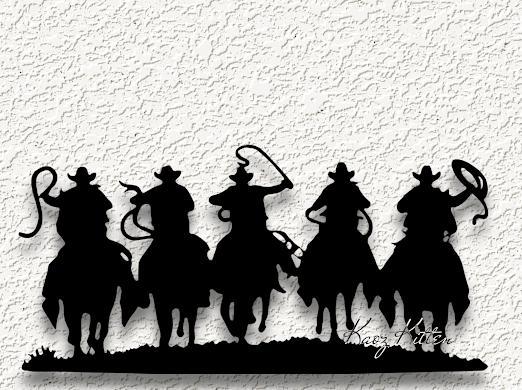 country western rodeo WALL ART HOME DECORboys.stl