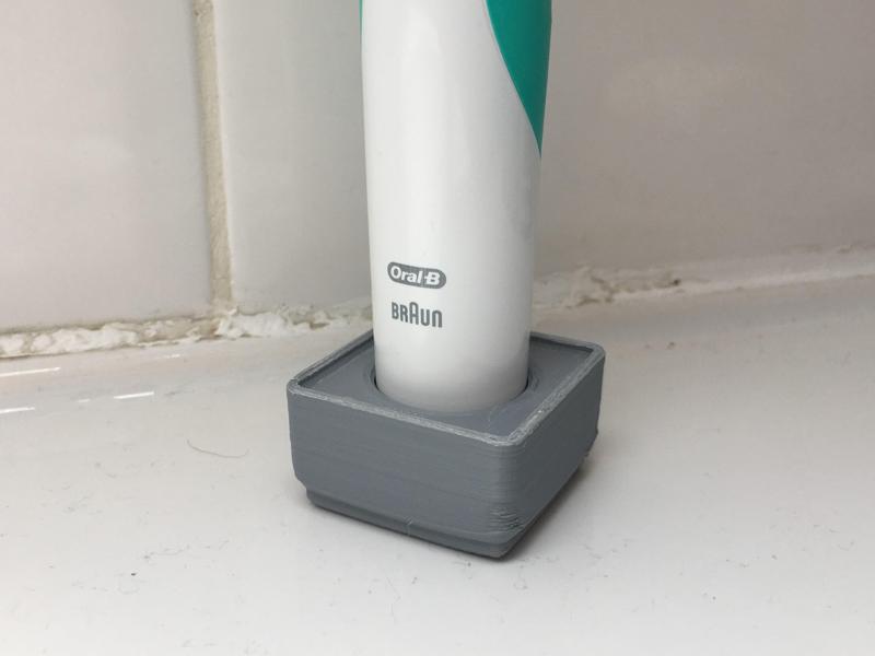 Gridfinity Bathroom Electric Toothbrush Holder