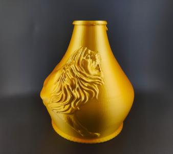 Vase Lion