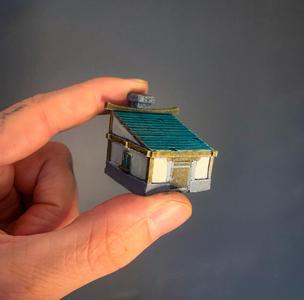 Miniature Modular House for Fantasy RPG & Wargames
