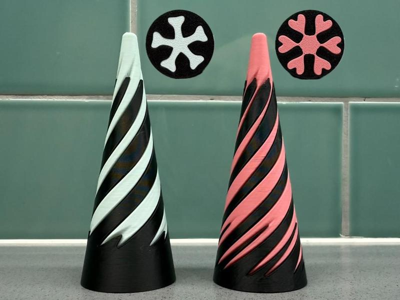 Spiral Pass Through Cones