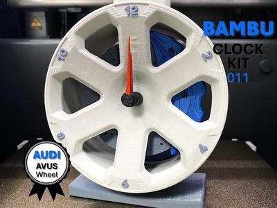 Audi RS6 Avus Wheel – Bambu Clock KIT 011