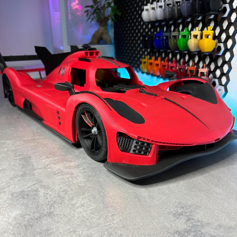 Red Le Mans Hypercar 2023 scaled 1:8