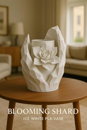 Vase Art – flower organizer pot with gentle bloom