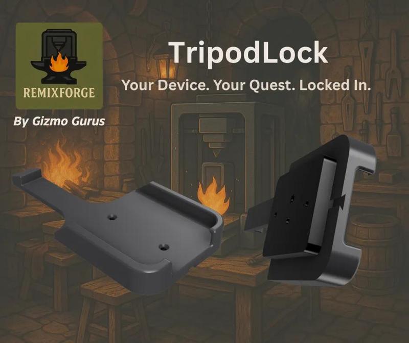 TripodLock – Tripod iPhone Mount