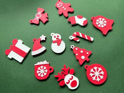 *UPDATE* KEYCHAIN CHRISTMAS SET OF 12 _ version 2 updated