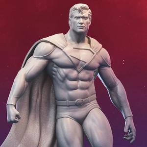 Superman Classic 3D Printing Figurine | Assembly