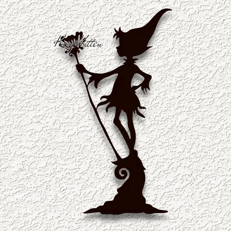 pixie fairy sprite dandilion WALL ART HOME DECOR