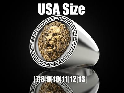 Ring Lion For pendant