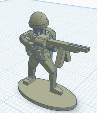 japanese soldier firing type 100 mg