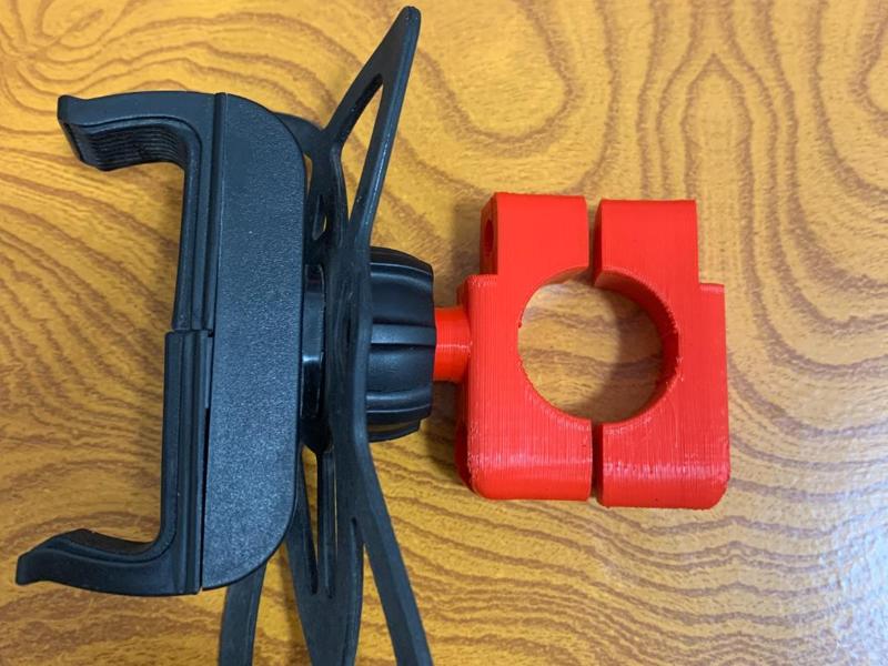 Motorcycle/Bicycle Mobile Phone Holder