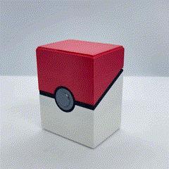 TCG PokeBall style deck box / No stands / 3mf included