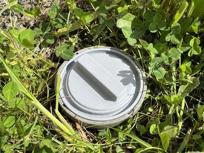 Bouchon/tampon de visite Ferroplast 100 mm