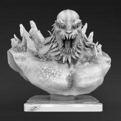 Doomsday Bust 3D Printing Miniature | Static