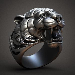 ring head of a tiger