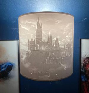 Hogwarts Castle Lamp Shade Sconce