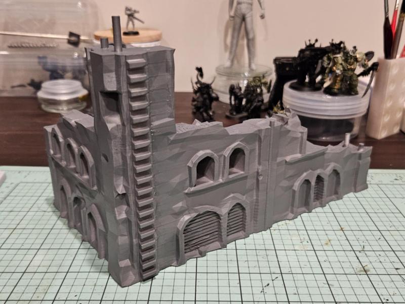 2-Storey City Ruins for Wargaming