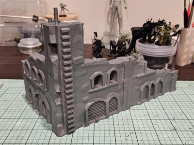 2-Storey City Ruins for Wargaming