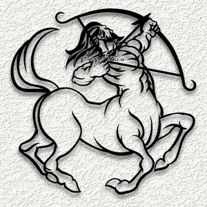 sagitarius zodiac wall art astrology home decor