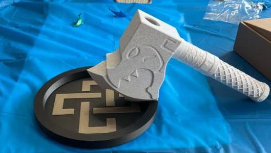 Dragon Dice Axe and shield