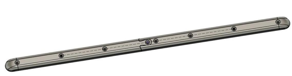 Skateboard Deck Rail