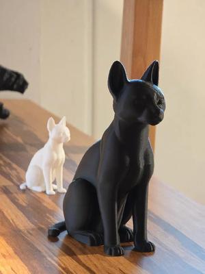 Reimagined Art: Elegant Cat